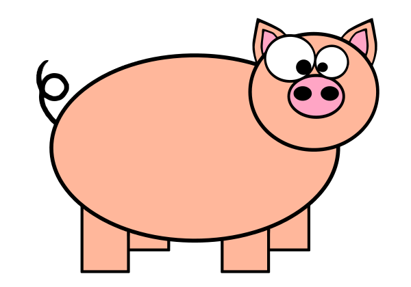 Pig clip art - Pig Animal clip art - DownloadClipart.org