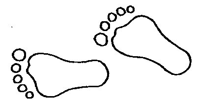 Footprint Template | Free Download Clip Art | Free Clip Art | on ...