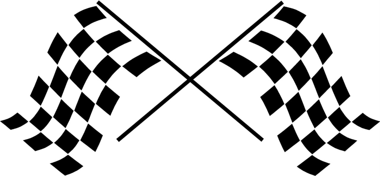 Racing Flags Clipart