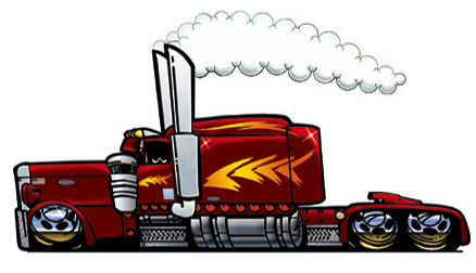 Cartoon Semi Trucks | Free Download Clip Art | Free Clip Art | on ...