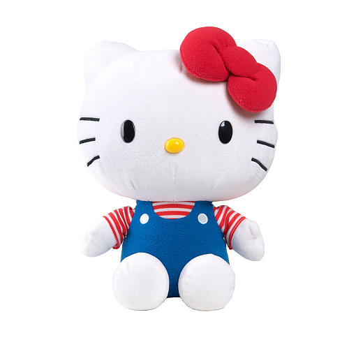 Hello Kitty 15-inch Large Plush - Classic Blue Overalls - Toys"R"Us