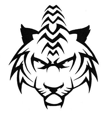 Tiger tattoo, Art and Tigers