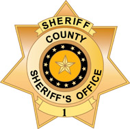 Sheriff badges clipart