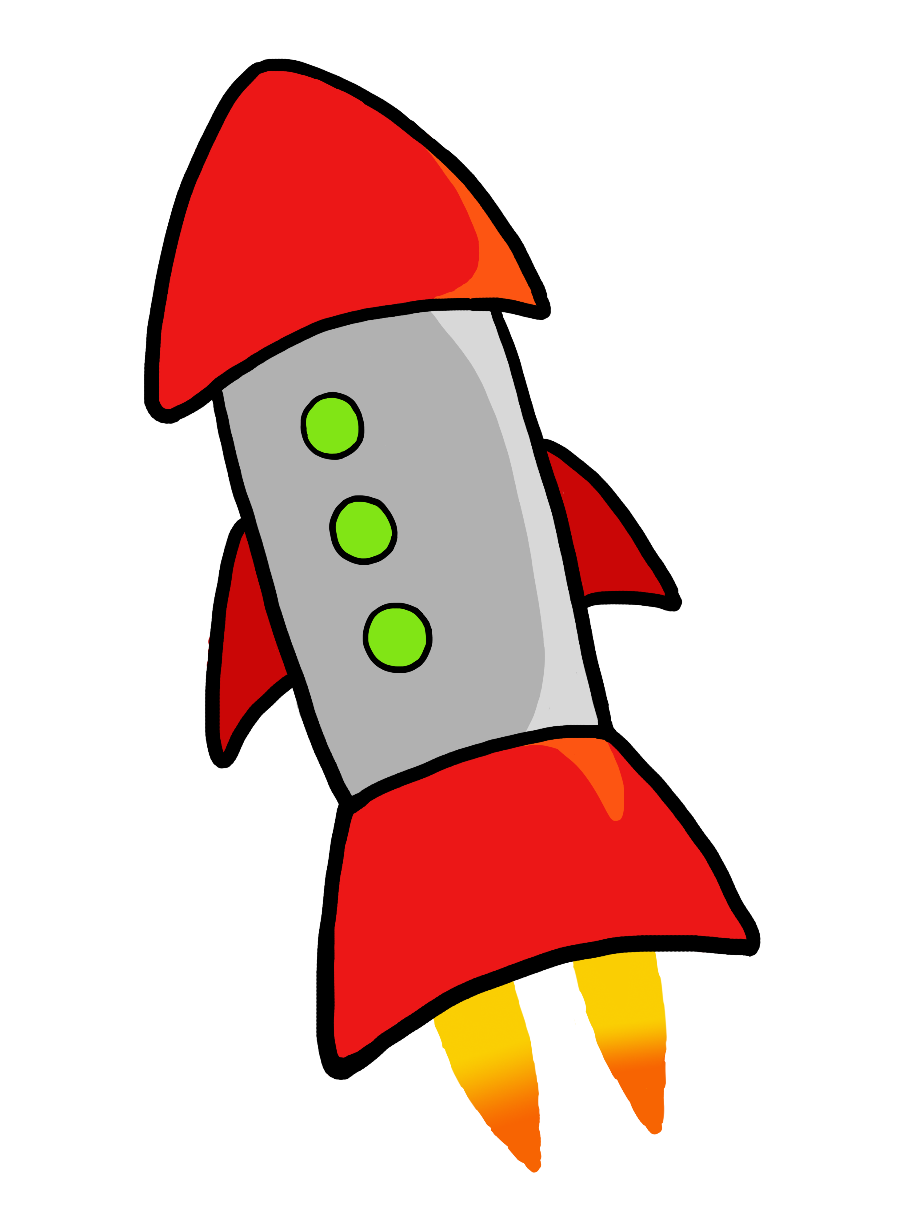 465 views Rocket clip art free