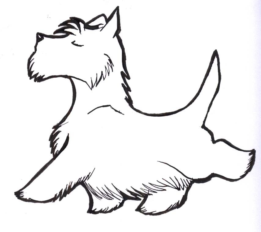 1000+ images about Scottie Dogs: Clip Art. Graphics, Line Drawings ...