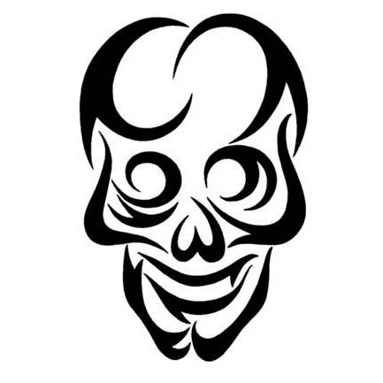 Simple Skull Tattoos Designs
