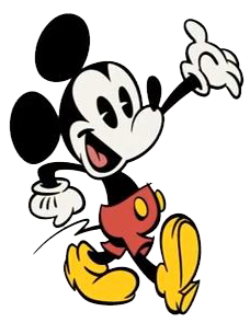 Mickey Mouse Cartoon Shorts Clipart