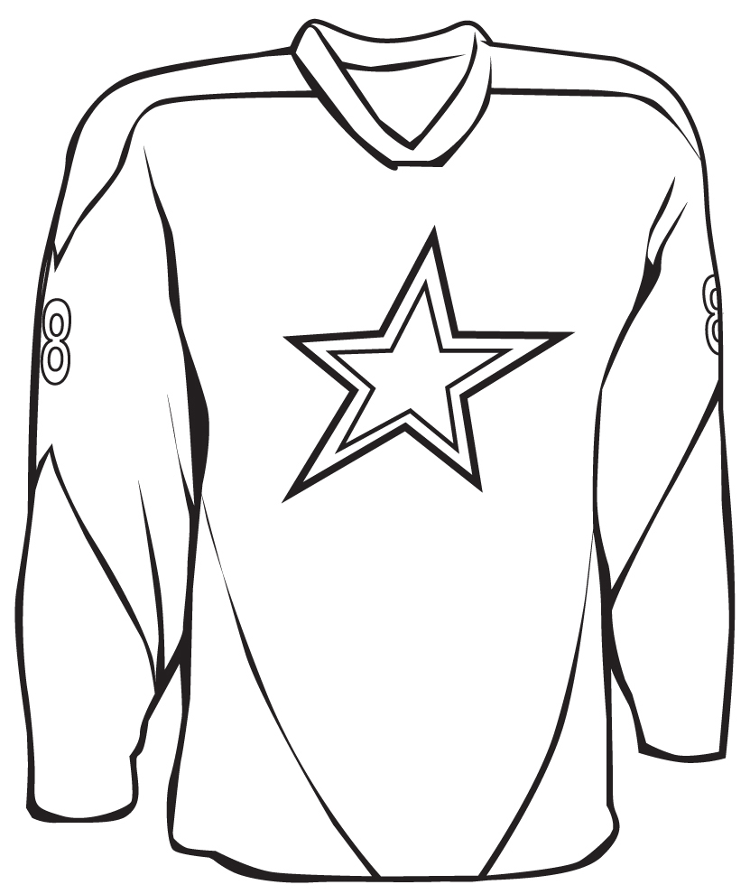 Hockey Jersey Clipart