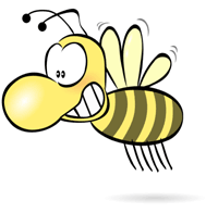 Cartoon Bee Hive