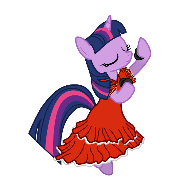 Twilight Sparkle: The Princess of Flamenco