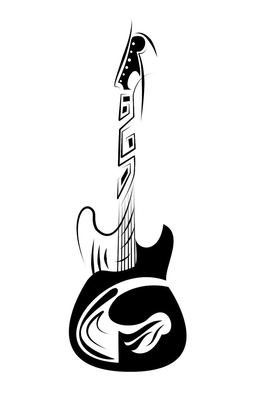 Guitar Tattoos Designs, Ideas and Meaning | Tattoos For You