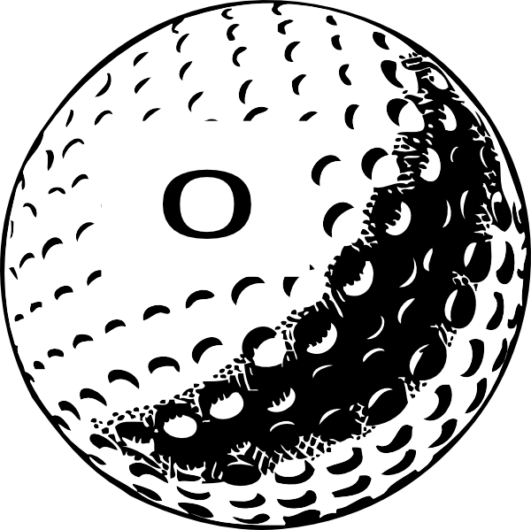 Golf Ball Number 0 clip art - vector clip art online, royalty free ...