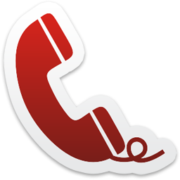 Telephone Icon from the Colorful Stickers Part 4 Set - DryIcons