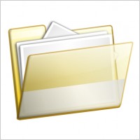 Simple folder documents clip art Free vector for free download ...