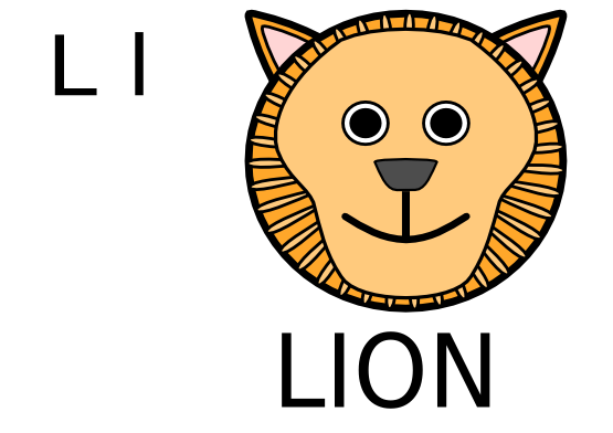 Clip Art: l for Lion Scalable Vector Graphics ...