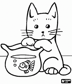 Cats coloring pages, Cats coloring book, Cats printable color pages