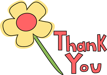 Free clipart for thank you cards