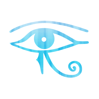 Egypt Eye Icon #025696 Â» Icons Etc