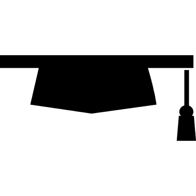 Graduation Hat Silhouette Variant Icons Free Download Clipart Best