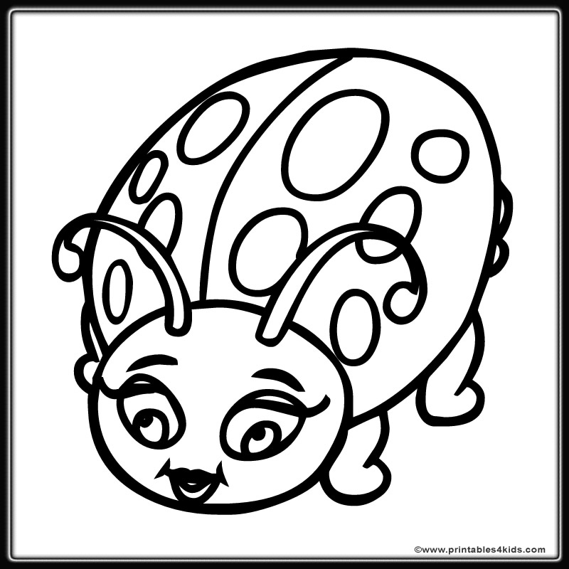 Ladybug Outline | Free Download Clip Art | Free Clip Art | on ...