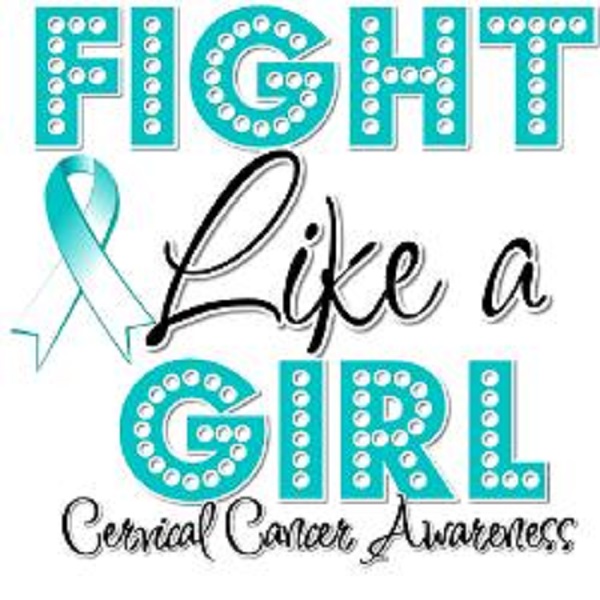 Cervical Cancer Ribbon Clip Art