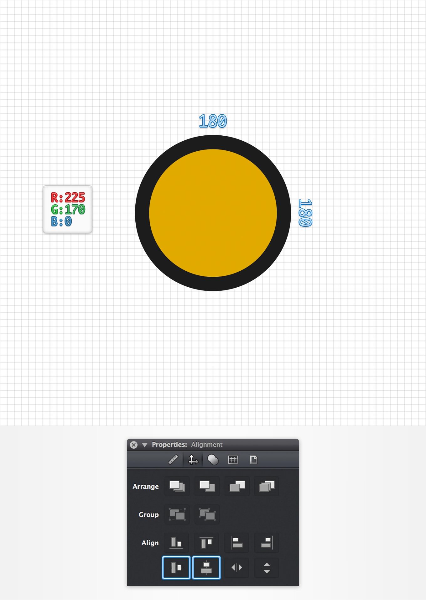 Create a Nuclear Symbol Icon | Autodesk Graphic Tutorials