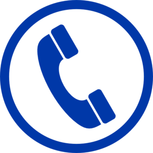 Blue Phone Symbol - ClipArt Best