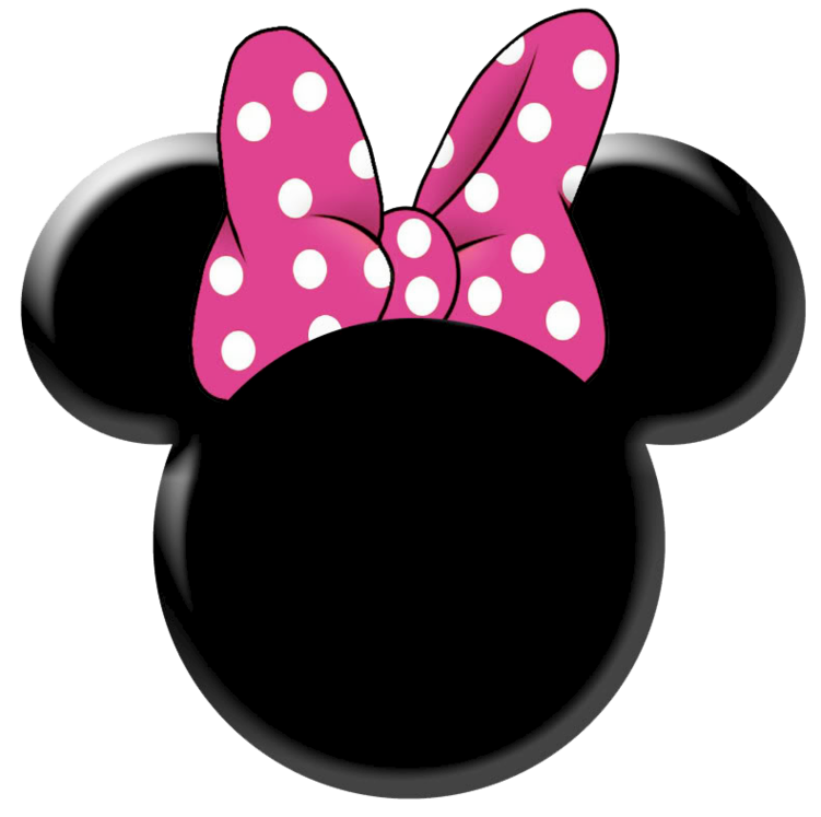 Minnie Mouse Head Cutouts Clipart - Free to use Clip Art Resource