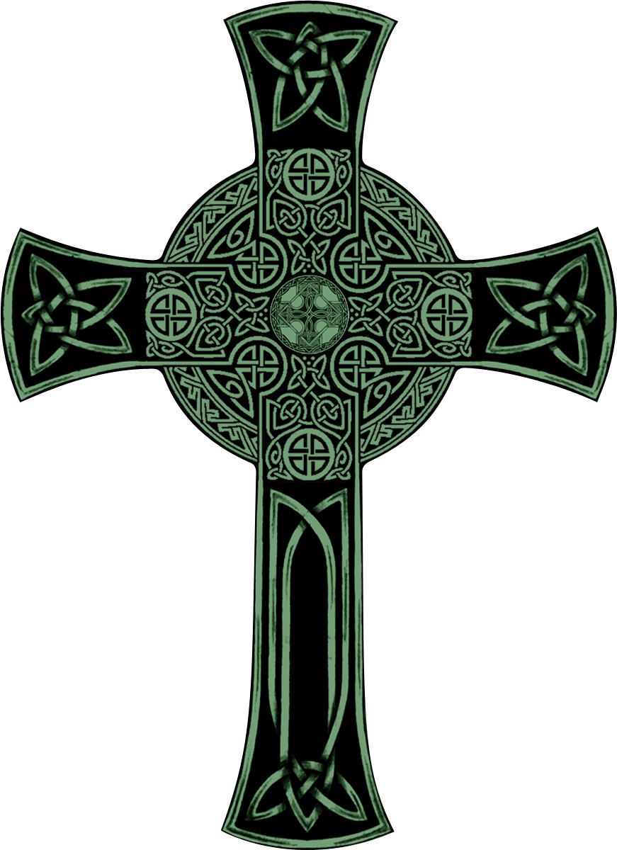 Irish celtic cross tattoo designs, black and white tattoo designs ...