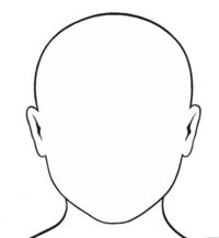 Best Photos of Face Outline Template - Blank Face Outline, Face ...