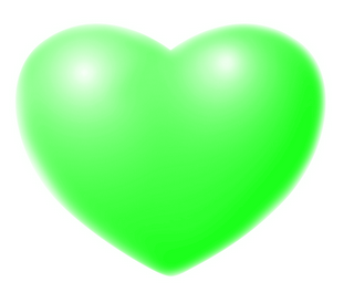 Green Hearts - ClipArt Best