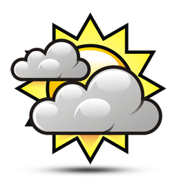 54+ Mostly Cloudy Clip Art