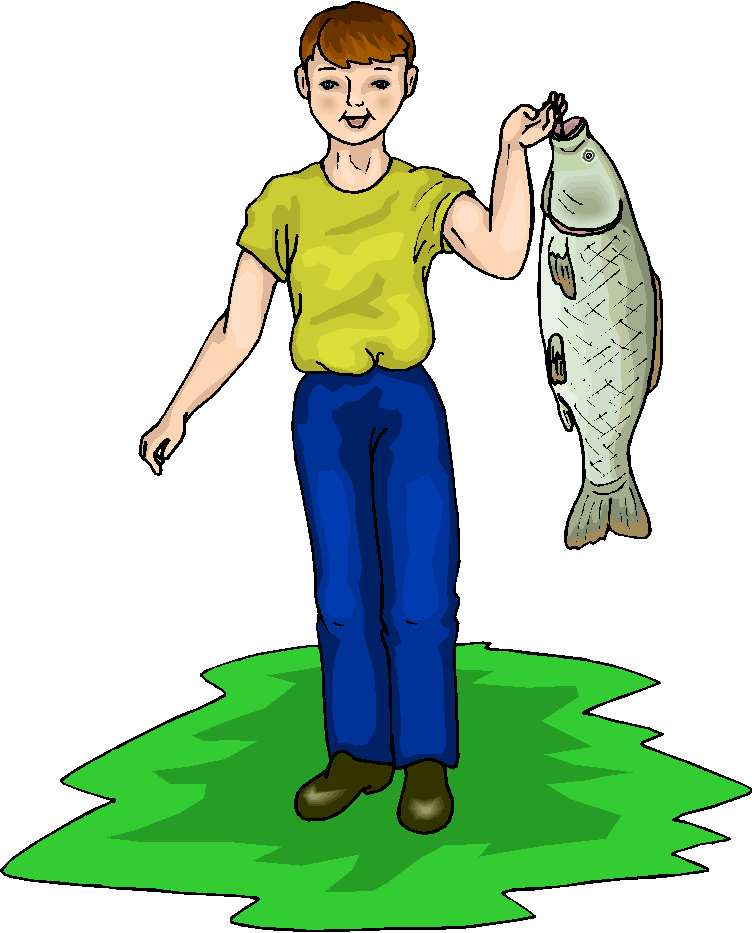Image of Boy Fishing Clipart #5285, Kids Fishing Clipart Free Clip ...