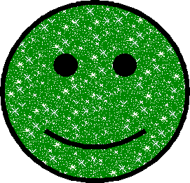 Green Smile Glitter Graphic Glitter Graphic Comment