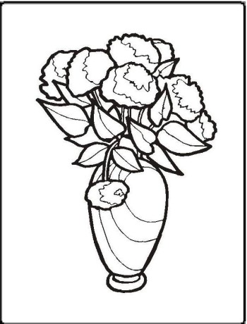 1,036 views Flower And Stems The beautiful thing Coloring Page |Flower ...