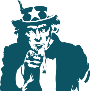 Uncle Sam clip art - vector clip art online, royalty free & public ...