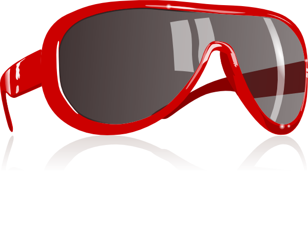 Sunglasses clip art Free Vector