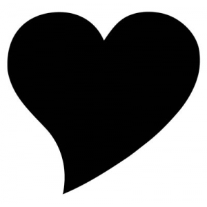 Heart Design Decal02, heart decal, heart sticker, car decal, car ...