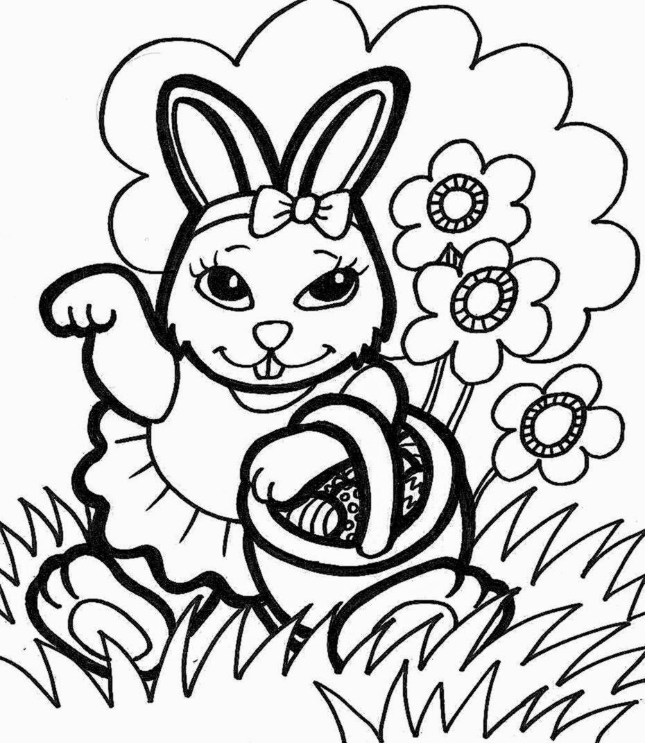 Easter Bunny Templates For Kindergarten - ClipArt Best