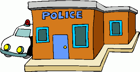 Police station clip art