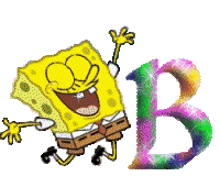 Sponge Bob Letter Animations