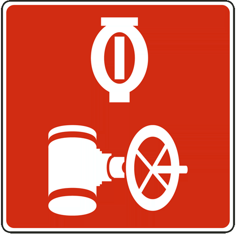 NFPA 170 Signs, NFPA Signs, Fire Safety Symbols