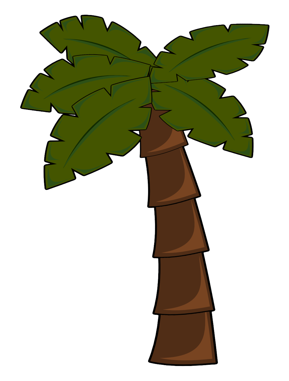Christmas Palm Tree Clip Art