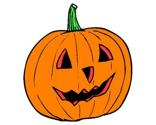 Clipart scary pumpkin