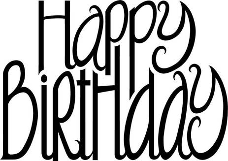 13 Cool Birthday Fonts Images - Happy Birthday Font, Happy ...