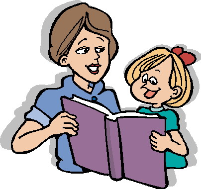 482 views Home reading clipart