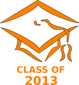 Class Of 2013 Graduation Cap clip art - vector clip art online ...