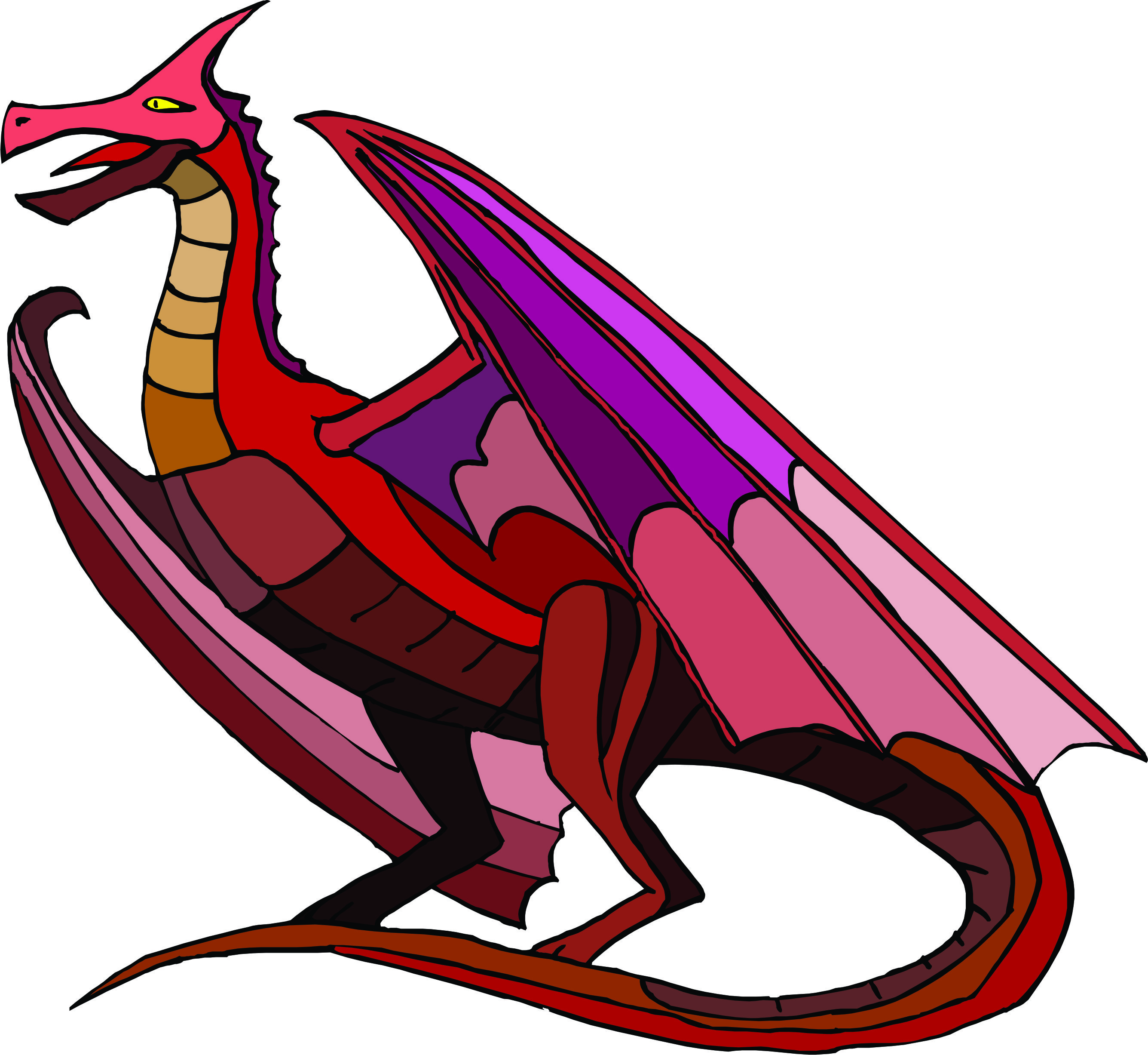 Cartoon Red Dragon Wallpaper From Dragons Wallpapers - ClipArt ...