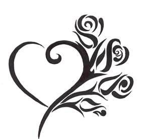 Cool Drawing Designs Of Hearts - ClipArt Best