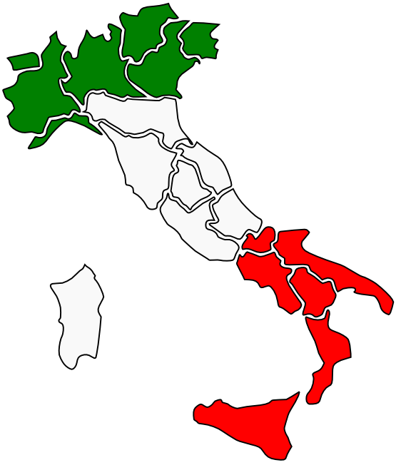 Italy Clip Art Map - Free Clipart Images